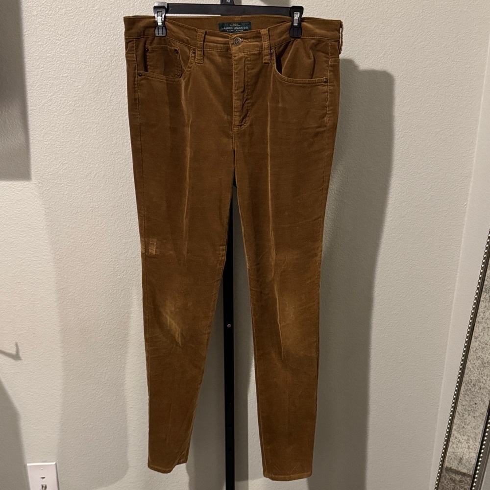 Lauren Ralph Lauren Brown Corduroy Pants